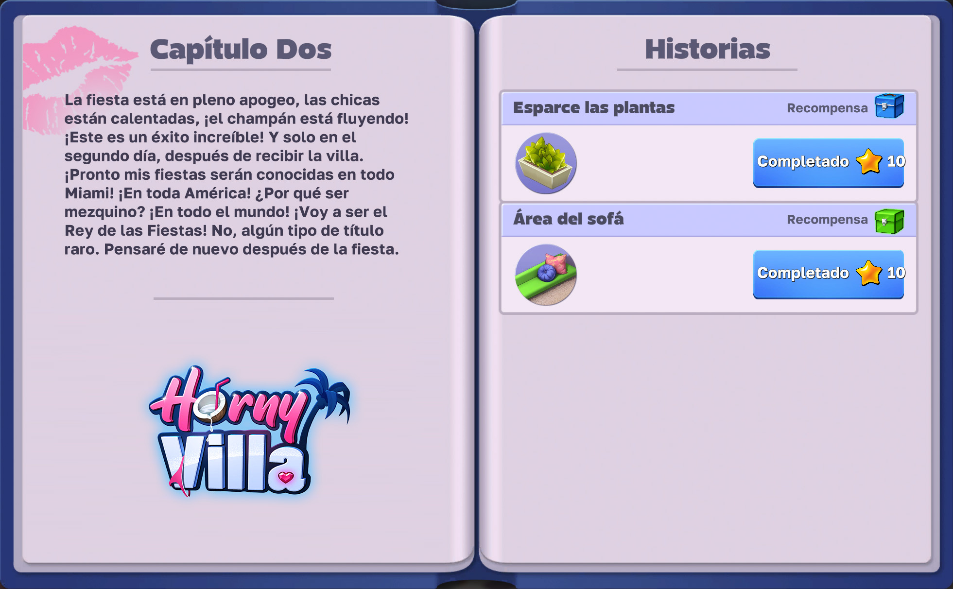 Misión para restaurar la villa
