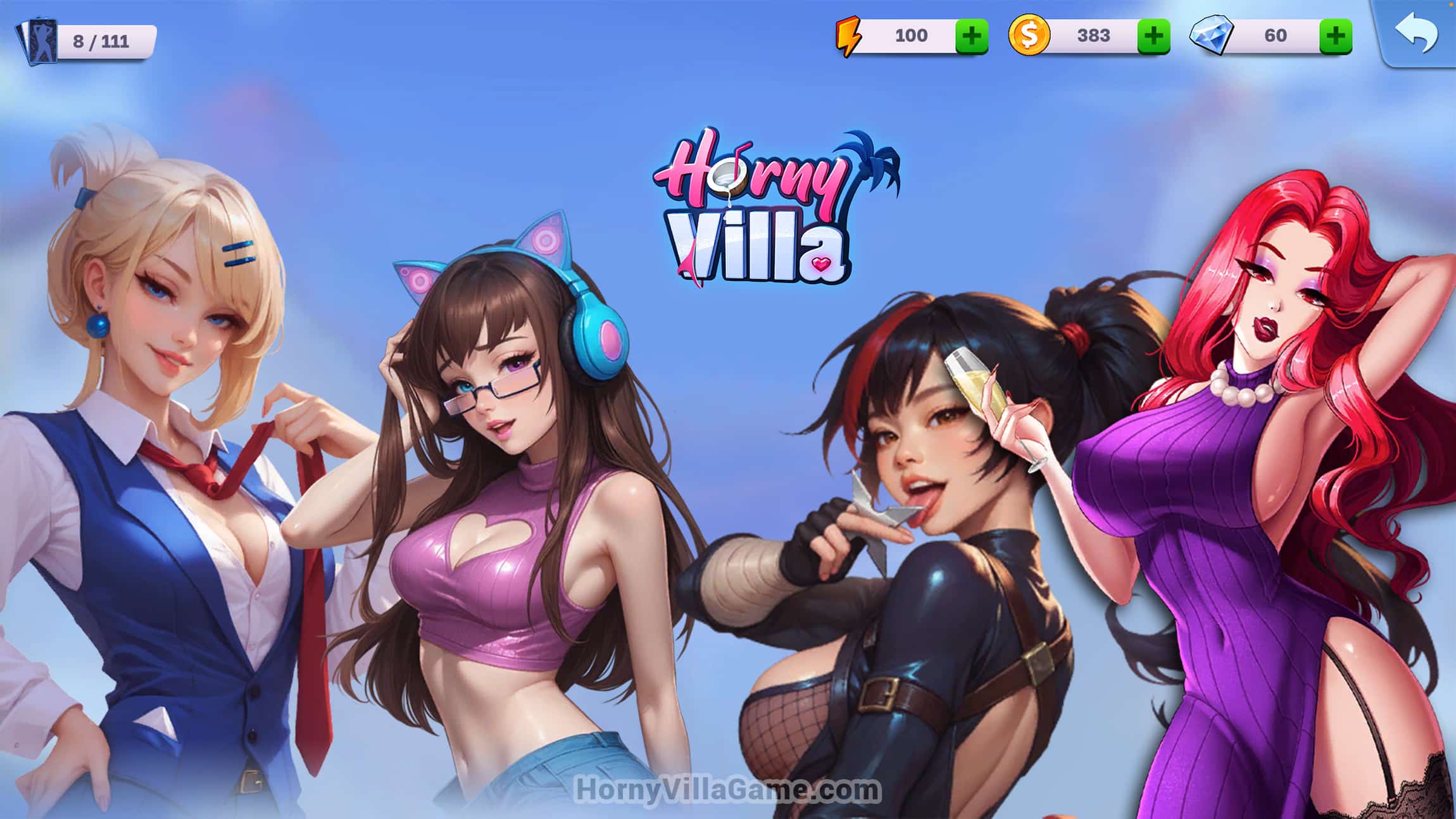 Gallery of girls in Horny Villa